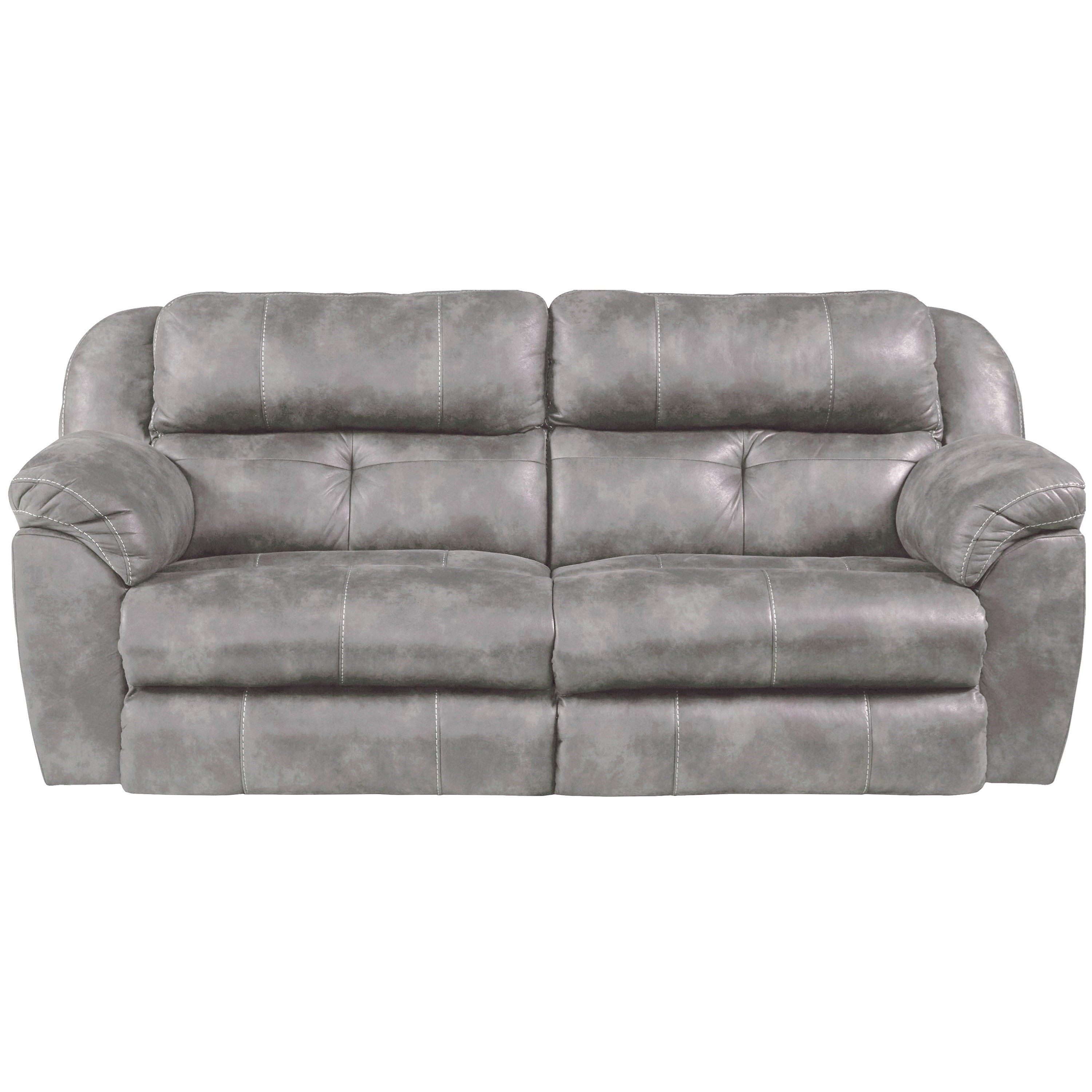 Catnapper Burlington Power Headrest Lay Flat Reclining Sofa Crowley